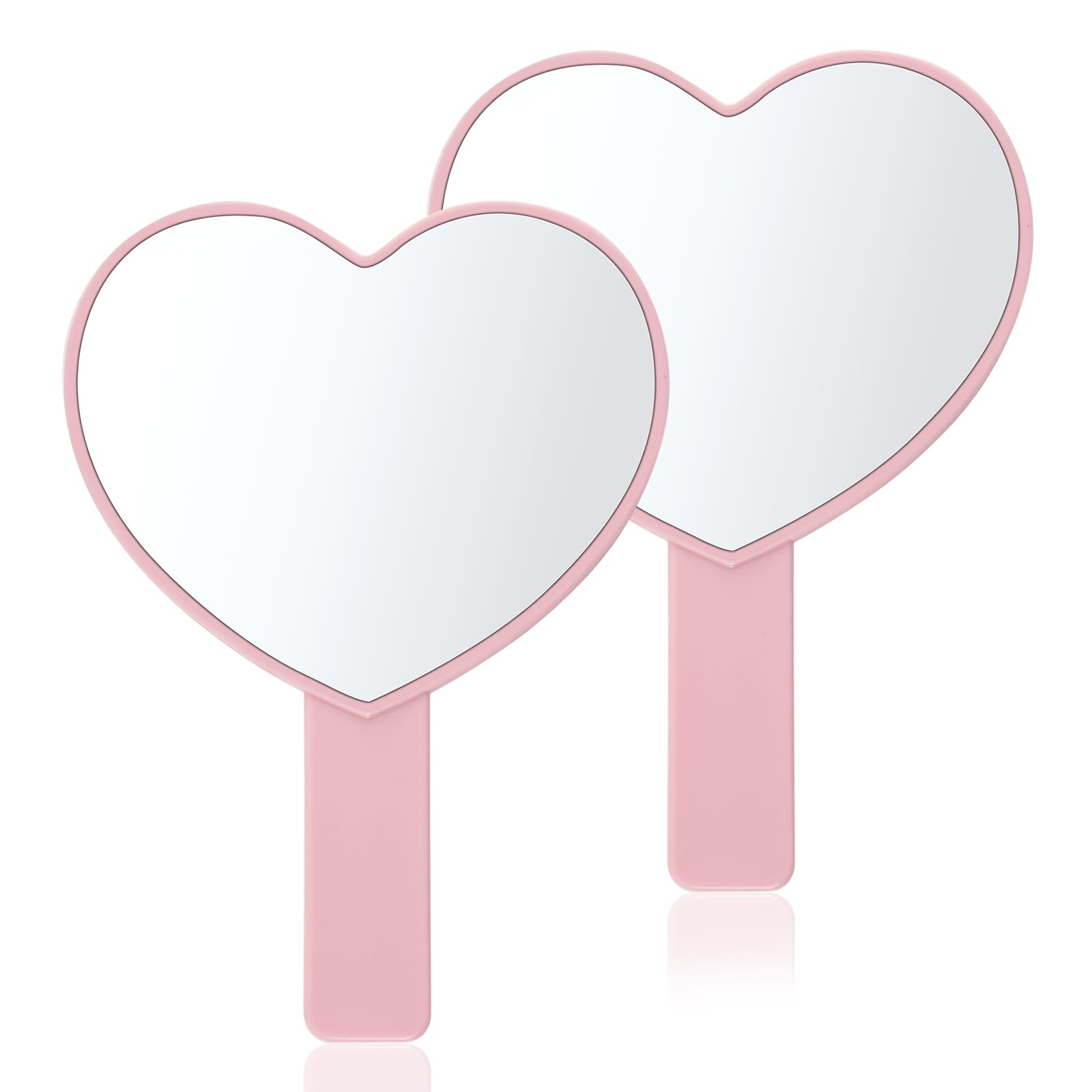 Amazon.co.jp: Rbenxia ハート型ハンドヘルドミラー ミニ